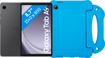Samsung Galaxy Tab A9 8.7 inches 64GB WiFi and 4G Gray + BlueBuilt Kids Cover Blue Tablet with 4G connectivity