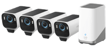 EufyCam S3 Pro 4-Pack + HomeBase 3 Eufycam S3 pro