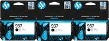 HP 937 Cartridge Black Triple Pack Buy ink cartridge?