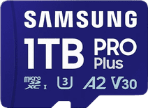 Samsung PRO Plus 1TB microSDXC + SD Adapter MicroSD kaart voor smartphone