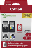 Canon PG540L x2/CL541 XL Cartouches Pack Combiné Cartouche d'encre pour imprimantes Canon PIXMA MG