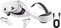 Meta Quest 3S 128 Go + Câble Link + Sangle Élite avec Batterie Casque VR Meta (Oculus)