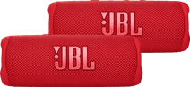 JBL Flip 6 Rouge Lot de 2 