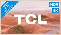 TCL 75A300W NXTVISION TCL TV from 2024
