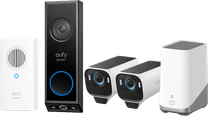 EufyCam S3 Pro Duo Pack + Eufy Video Doorbell E340 + Chime EufyCam S3 Pro