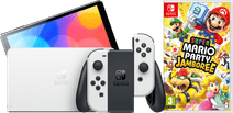 Nintendo Switch OLED Wit + Mario Party Jamboree Nintendo Switch