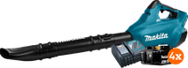 Makita DUB362Z 18 V Batterie 5,0 Ah (4x) Kit de Démarrage 