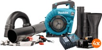 Makita DUB363ZV 18v 5,0 Ah Accu (4x) Starterspakket Accu bladblazer