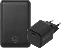 BlueBuilt Power Bank with Fast Charging 10,000mAh + Charger 30W Black Power banks for BlueBuilt