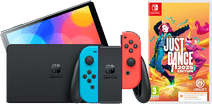 Nintendo Switch OLED Blauw/Rood + Just Dance 2025 Nintendo Switch