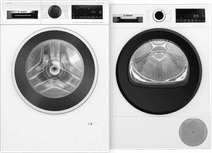 Bosch WGG244FCFG i-DOS + Bosch WQG245D1FG 9kg washing machine and dryer set