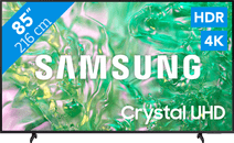 Samsung Crystal UHD 85DU8000 (2024) Edge lit local dimming televisie