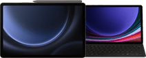 Samsung Galaxy Tab S9 FE 128GB Wifi Grijs + Toetsenbord Hoes AZERTY Android tablet
