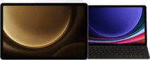 Samsung Galaxy Tab S9 FE 256GB Wifi Zilver + Toetsenbord Hoes AZERTY Android tablet