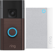 Ring Battery Video Doorbell Brons + Chime Ring Bundel