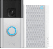 Ring Battery Video Doorbell Nickel + Chime Pro 