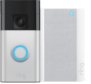 Ring Battery Video Doorbell Nickel + Chime Pro Pack Ring