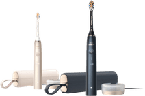 Philips Sonicare Prestige 9900 Blue and Cream Duo Pack Electric toothbrush for sensitive teeth