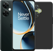 OnePlus Nord CE3 Lite 128 Go Gris 5G + BlueBuilt Back Cover Noir GSM OnePlus