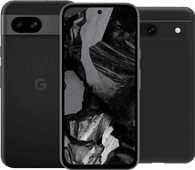 Google Pixel 8a 128 Go Noir 5G + BlueBuilt Back Cover Noir Smartphone Google Pixel