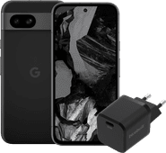 Google Pixel 8a 128GB Black 5G + BlueBuilt Charger with USB-C Port 30W Zwart Google Pixel smartphone