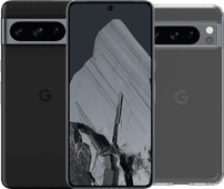 Google Pixel 8 Pro 128 Go Noir 5G + BlueBuilt Protective Back Cover Transparent Smartphone Google Pixel