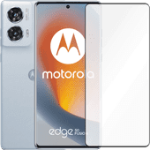 Motorola Edge 50 Fusion 256 Go Bleu Clair 5G + Just in Case Tempered Glass Protège-écran Smartphone Motorola