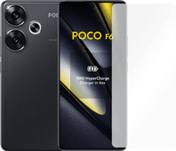 POCO F6 256GB Zwart 5G + Just in Case Tempered Glass Screenprotector Xiaomi Poco