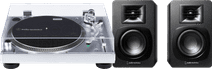 Audio Technica AT-LP120XUSBHC + Audio-Technica ATH-SP3X Zwart USB plaatspelers