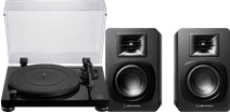 Audio Technica AT-LPW50PB + Audio-Technica ATH-SP3X Noir Tourne-disque