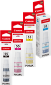 Canon GI-55 Inktflesjes Combo Pack Inktpatroon voor de Canon Maxify printers