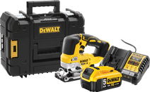 DeWalt DCS334NT-XJ 5,0 Ah Accu Starterspakket DeWalt accu decoupeerzaag