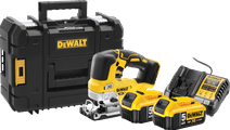 DeWalt DCS334NT-XJ Batterie 5,0 Ah (2x) Kit de Démarrage Scie sauteuse DeWalt