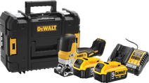 DeWalt DCS335NT-XJ 5,0 Ah Accu (2x) Starterspakket DeWalt accu decoupeerzaag