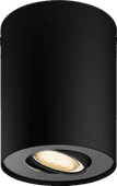 Philips Hue Pillar Spot Monté en Surface White Ambiance - Noir - 1 spot 