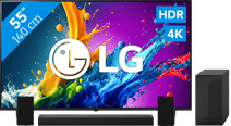 LG 55QNED80T6A (2024) + LG DS60T Smart TV