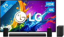 LG 75QNED80T6A (2024) + LG DS70TR 75 inch tv