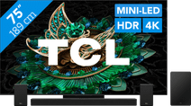 TCL QD Mini-Led 75C71N (2024) + TCL Q85H 75 inch tv