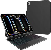 BlueBuilt Apple iPad Pro (2024) 13 inch Toetsenbord Hoes AZERTY Zwart Computer en tablet in onze winkel in Mechelen