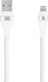 BlueBuilt Usb A naar Lightning Kabel 3m Nylon Wit Lightning kabel