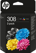 HP 308 Cartouches Pack Combiné 