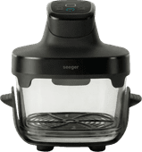 Seeger SGR1050BK Glass Airfryer Black L airfryer