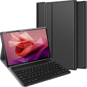 Just in Case Premium Lenovo Tab P12 Étui Clavier AZERTY Étui avec clavier pour tablette