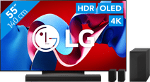 LG OLED55C46LA (2024) + LG DS60TR LG OLED tv voor films en series