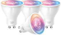 TP-Link Tapo L630 - Wit en Gekleurd Licht - GU10 - 4-pack Smart lamp met WiFi