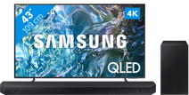 Samsung QLED 4K 43Q64D (2024) + Samsung HW-Q60C (2023) Samsung smart TV