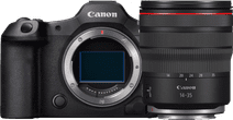 Canon EOS R5 Mark II + RF 14-35 mm F/4.0 L IS USM Appareil photo hybride pour vloguer