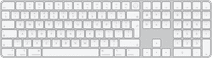 Apple Magic Keyboard avec Pavé Numérique et Touch ID (2024) AZERTY Clavier Apple