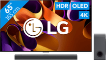 LG OLED65G45LW (2024) + LG DS80QY LG OLED tv voor films en series