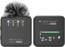 Easypix My Studio Draadloze Microfoon Uno Omnidirectionele cameramicrofoon